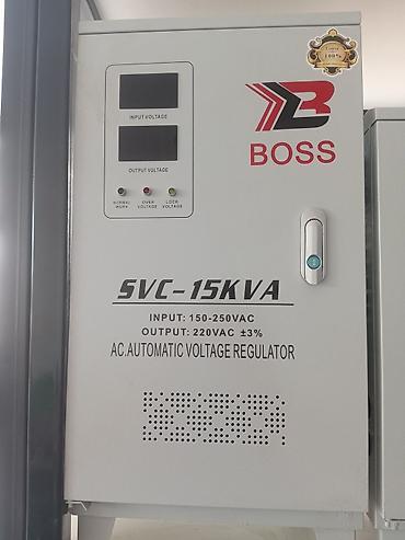 Стабилизатор напряжения BOSS SVC Тип: AC Automatic Voltage Regulator