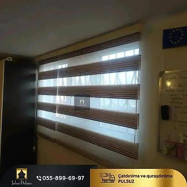 Pərdə və tüllər: Jalüz pərdə ucuz sok qiymətlər bizdə 2 ya 3 günərzində hazırlama — 16
