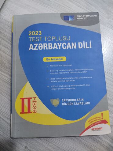 toplu kitablar: Azerbaycan dili 2023 toplu