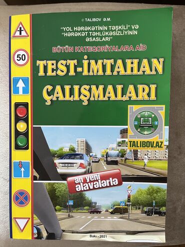 talıbov sürücülük kitabı 2022 pdf v Azərbaycan | Sürücülük kursları: Sürücülük üçün 
Test çalışmaları