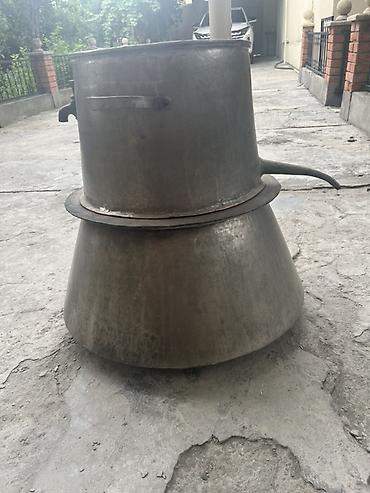 samovar mis: Nane suyu ceken Mis qazan dəsti – samovar tipli qaynadıcı-kazan - — 4