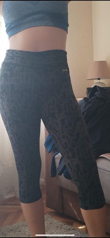 Leggings, Bike shorts: Lycra, color - Black, Animal