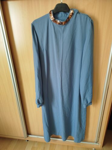 haljine ruma: M (EU 38), color - Light blue, Long sleeves