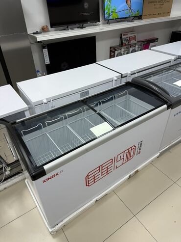 шкаф витринный: Морозильный ларь XINGX ACA-366J (chest freezer) Высота 85 Ширина