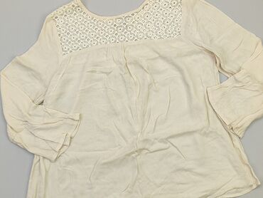 białe bluzki z długim rękawem stradivarius: Блуза жіноча, Papaya, L, стан - Хороший