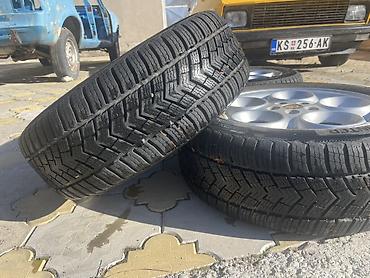 polovna sedista za auto: Alu felne sa gumama – 4 kom

205/55/16 dve su dot 35/25 dve 45/25 — 5
