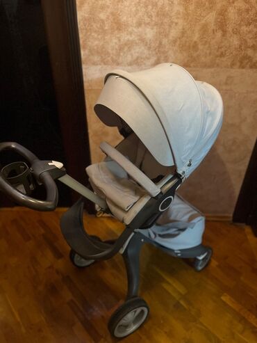 Gəzinti arabaları: Stokke kalyaska, 2800 manata alinib. Problemi yoxdu. Dehshet mohkemdi — 3