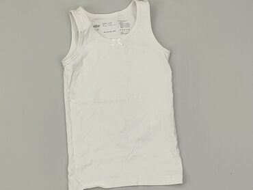 biała bielizna koronkowa: Podkoszulka, Lupilu, 5-6 lat, 110-116 cm, stan - Zadowalający
