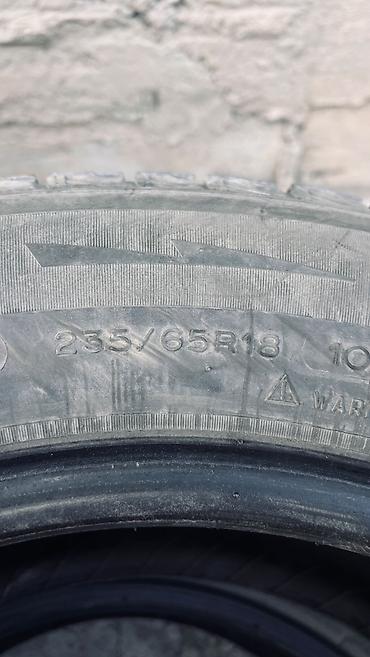 275 55 20: Шины 235 / 65 / R 18, Зима, Б/у, Комплект, Внедорожные (АТ/МТ), Michelin — 2