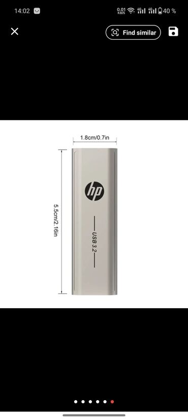 klaviatura hp: Флеш карта 128 ГБ, USB 3.2, Новый