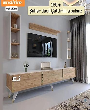 massimo mebel: TV stend Yep yeni 180 azn rəng seçimi var çatdırılma var endirimli — 1