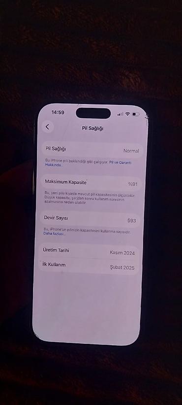 ayfon 6 s plus: IPhone 16 Pro, 256 GB, Desert Titanium, Zəmanət — 8
