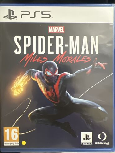 Игры для PlayStation: Spider man Miles Morales В идеальном состоянии,сам брал неделю назад