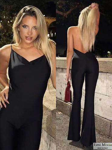 Kombinezoni: 💫Ženski elegantni kombinezon - Model: uski kroj sa zvonastim — 5