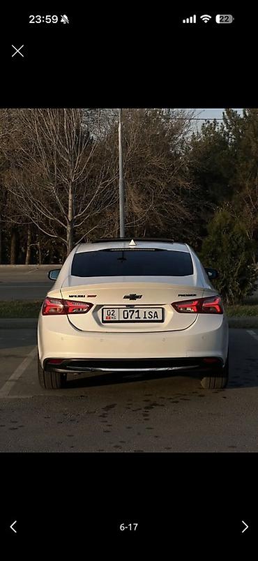Chevrolet: Chevrolet Malibu: 2019 г., Бензин — 5