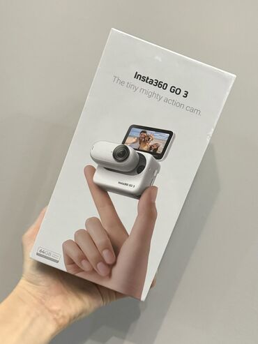 Видеокамеры: Insta360 GO 3 НОВАЯ – самая маленькая экшен камера в мире со