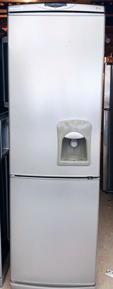 elci: Б/у 2 двери LG Холодильник Продажа, цвет - Серый, С колесиками
