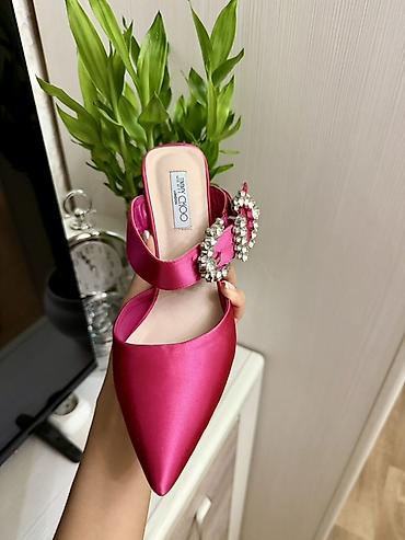 pull and: Туфли, 38, 38.5, Jimmy Choo, Новый, цвет - Розовый, Самовывоз — 2