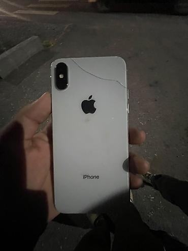 микрофон цена бишкек: IPhone X, Колдонулган, 64 ГБ, Күмүш — 2