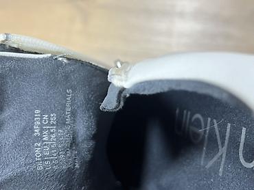 туфли calvin klein: Белые кеды Calvin Klein, модель Bilton 2 (артикул 34F9319). Оригинал — 3