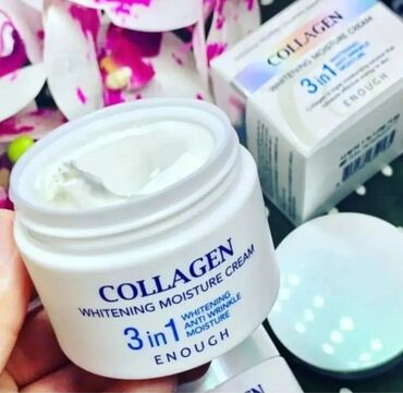 renumax sredstvo za uklanjanje ogrebotina: Enough Collagen Whitening Moisture Cream – это увлажняющий крем с