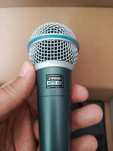 Mikrofoni: Shure Beta 58A dinamički vokalni mikrofon - Superkardioidna usmerena — 1