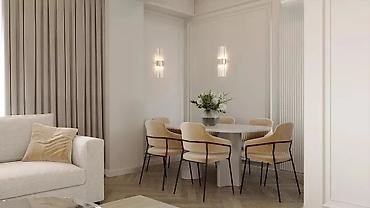 Фасадные сэндвич панели: Декоративные стеновые панели с молдингами и вставками - Оформление — 47