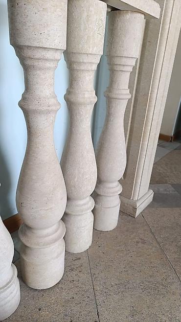Готовые балясины: Готовая балясина, Материал: Сары-Таш, Для лестницы, Новый at lalafo.kg — 1 Готовые балясины: Готовая балясина, Материал: Сары-Таш, Для лестницы, Новый — 1