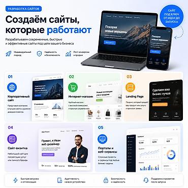 Веб-сайты, Лендинг страницы | Разработка, Автоматизация