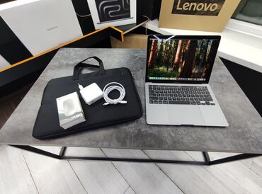 Ноутбуки: Ноутбук, Apple, 16 ГБ ОЗУ, Apple M1, 13.3 ", Б/у, Для работы, учебы, память SSD
