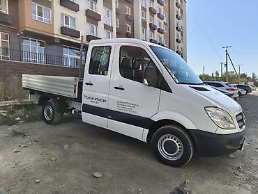кводроцикл мото: Mercedes-Benz Sprinter 313 бортовой пикап (двухрядная кабина) - Тип — 3