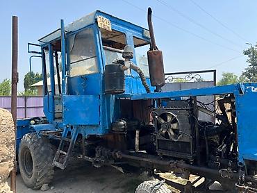 Самоходные косилки: Жатка для уборки сельскохозяйственных культур синего цвета — 7