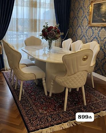 Ev və bağ: Qonaq otağı üçün, İşlənmiş, 8 stul — 1