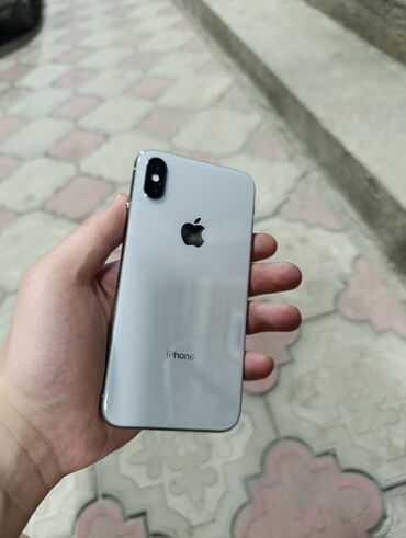 айфон 15 про китайский: IPhone X, Б/у, 64 ГБ, Белый, Чехол, Кабель, 100 %