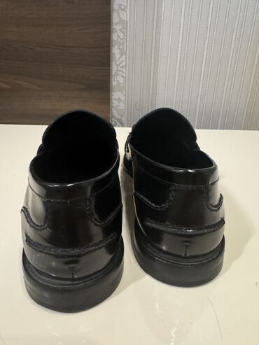 Мокасины и лоферы: Лоферы, 39, Massimo Dutti, Б/у, цвет - Черный, Самовывоз — 3