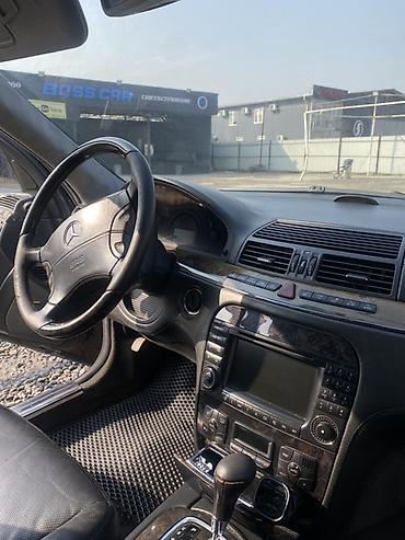 Mercedes-Benz: Mercedes-Benz S-Class: 2002 г., 5.8 л, Автомат, Бензин, Седан — 13