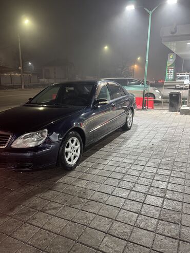 Mercedes-Benz: Mercedes-Benz S-Class: 2003 г., 3.7 л, Автомат, Бензин, Седан — 2
