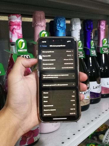 12 про цена бишкек бу: IPhone 12 Pro, Б/у, 128 ГБ, Защитное стекло, Чехол, 75 %