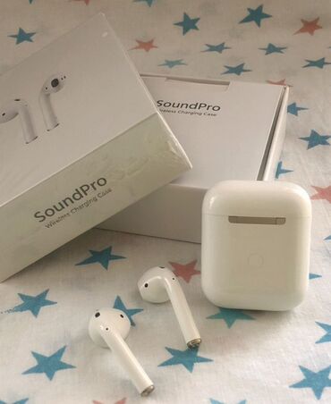 Наушники: Вкладыши, Новый, Беспроводные (Bluetooth), Классические