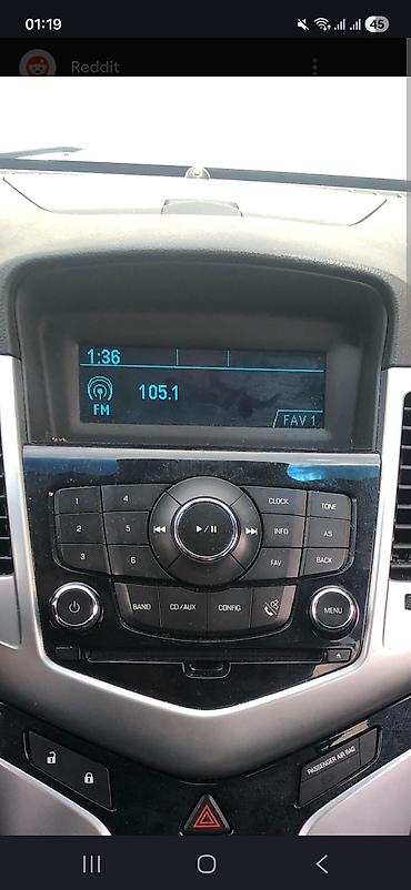 iphone 6 gence: Chevrolet Cruze orijinal multimedia/radio başlıq (dash unit) - FM/AM — 1