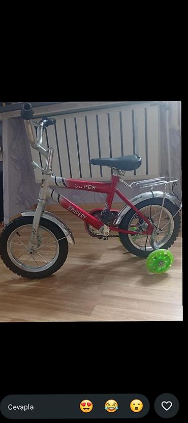teker velosiped: Uşaq velosipedi – Bravery Super, 12” təkərlər Xüsusiyyətlər: - — 1