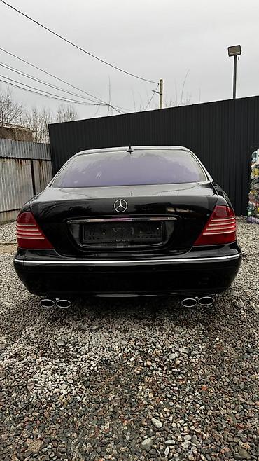 Mercedes-Benz: Mercedes-Benz S-Class: 2002 г., 5 л, Автомат, Бензин, Седан — 6