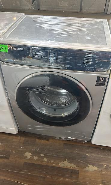 Samsung paltaryuyan maşın – ön yükləməli, gümüş/rəngli gövdə Əsas lalafo.az -da Samsung paltaryuyan maşın – ön yükləməli, gümüş/rəngli gövdə Əsas