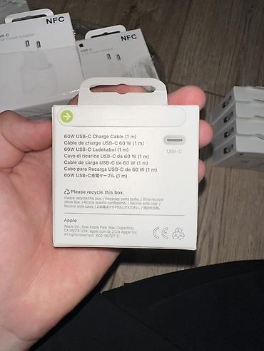 type c: 🍎 Оригинальные зарядки Apple — блок питания + кабель В наличии всего — 3