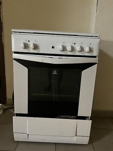 indesit: Газовая плита Indesit с электродуховкой и комбинированной варочной — 2
