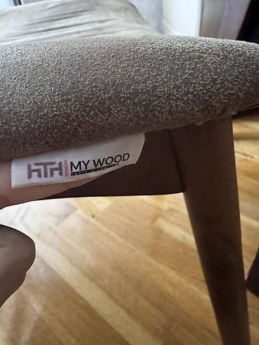 divan üçün: HTH My Wood yemək masası və stul dəsti - Brend: HTH My Wood (etiket — 4