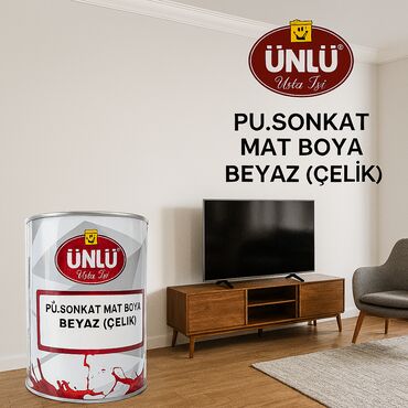 dekorativ boyalar: Краска Внутренняя, цвет - Белый