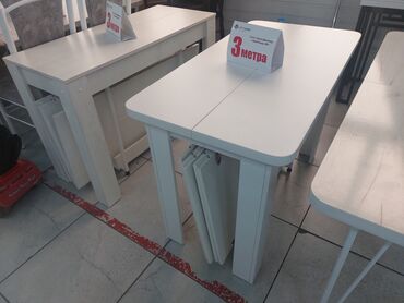 Столы для зала: 3 метровый стол трансформер "Овал". Длина: от 55 см до 3 метра Ширина — 3