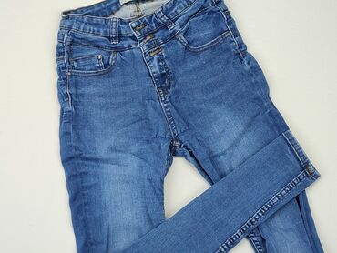 jeansowe mini spódniczka: Jeans, New Look, M (EU 38), condition - Good
