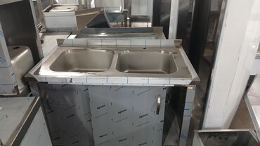 ПО для бизнеса: Paslanmayan poladdan peşəkar mətbəx üçün lavabolar - Material: AISI